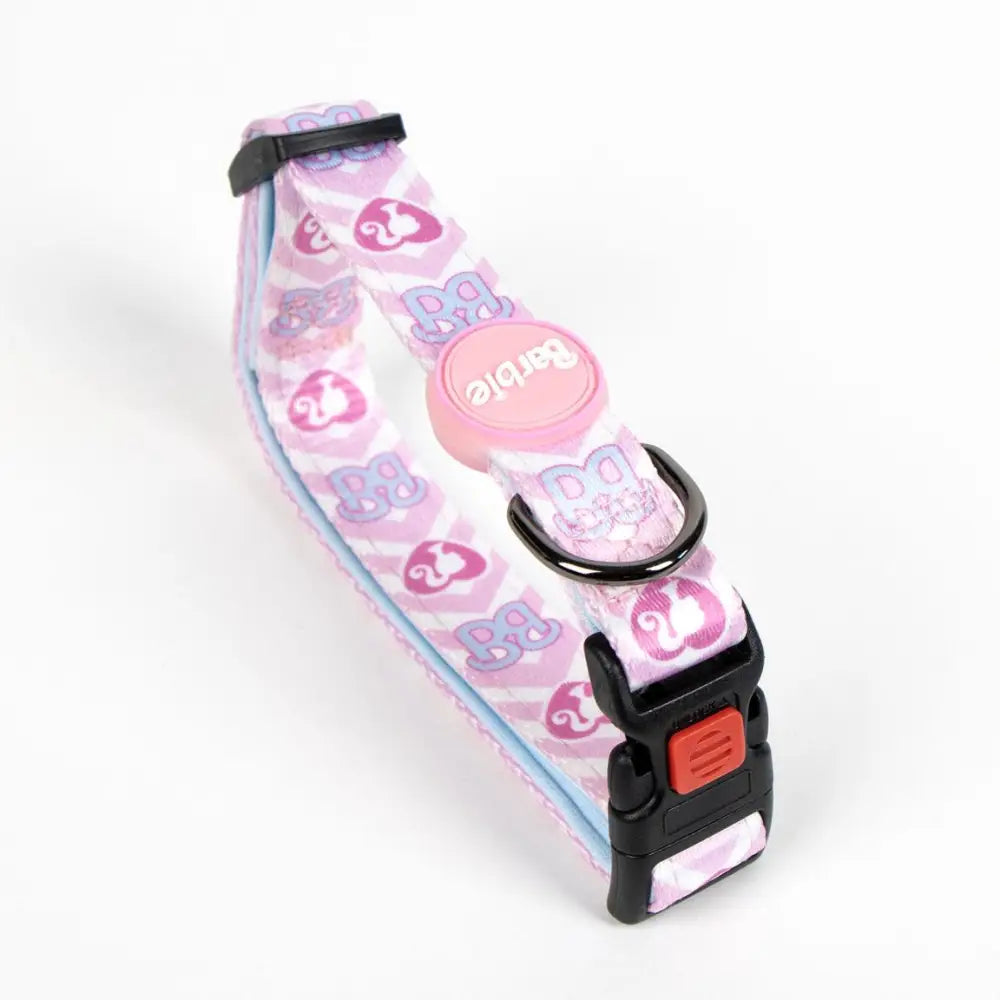 Barbie Hundehalsbånd Rosa X-Small/XX-Small - Hundehalsbånd