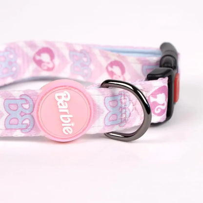 Barbie Hundehalsbånd Rosa X-Small/XX-Small - Hundehalsbånd
