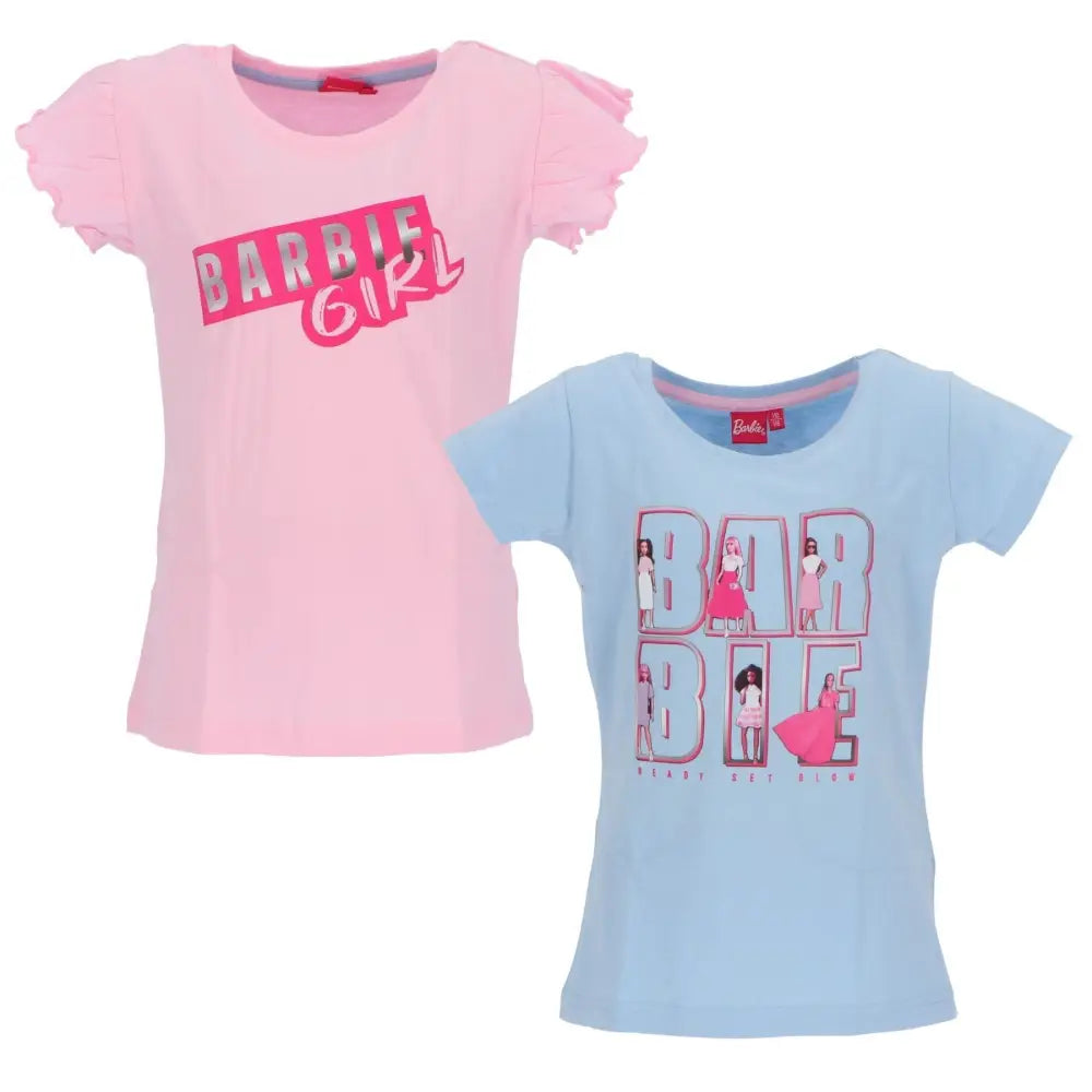 Barbie T-Skjorte 2 pack - Rainbow - T-Skjorter