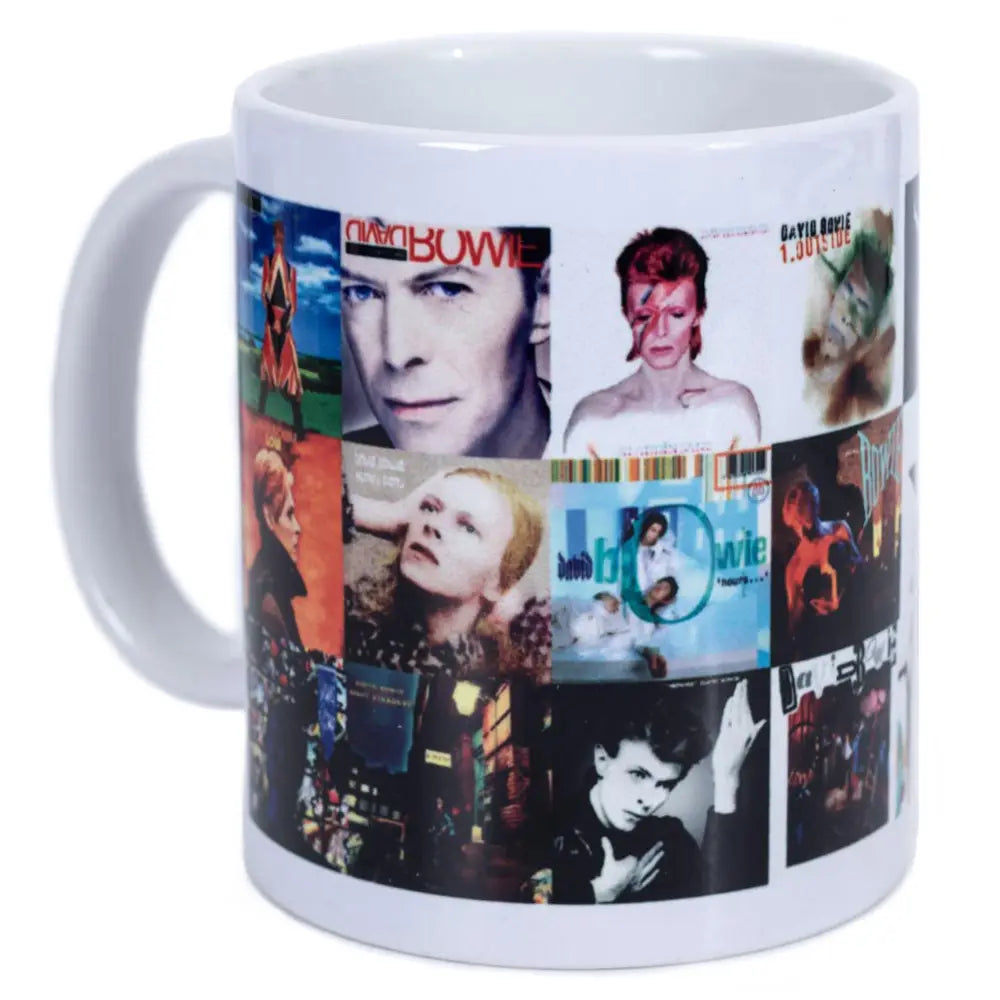 David Bowie Album Collage Kaffekrus - Kaffekrus