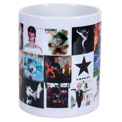 David Bowie Album Collage Kaffekrus - Kaffekrus