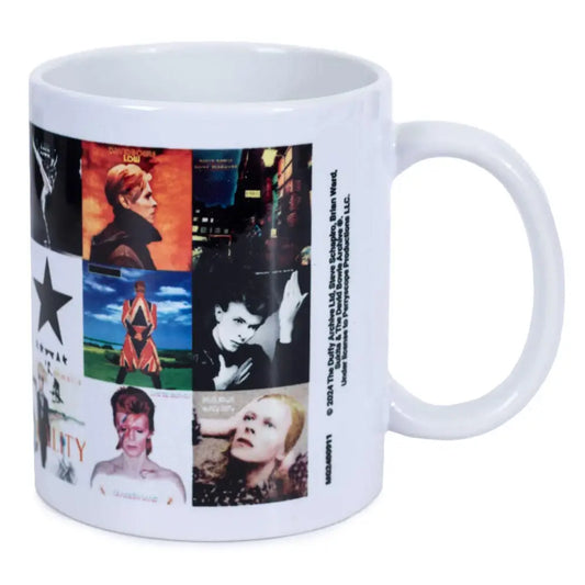 David Bowie Album Collage Kaffekrus - Kaffekrus