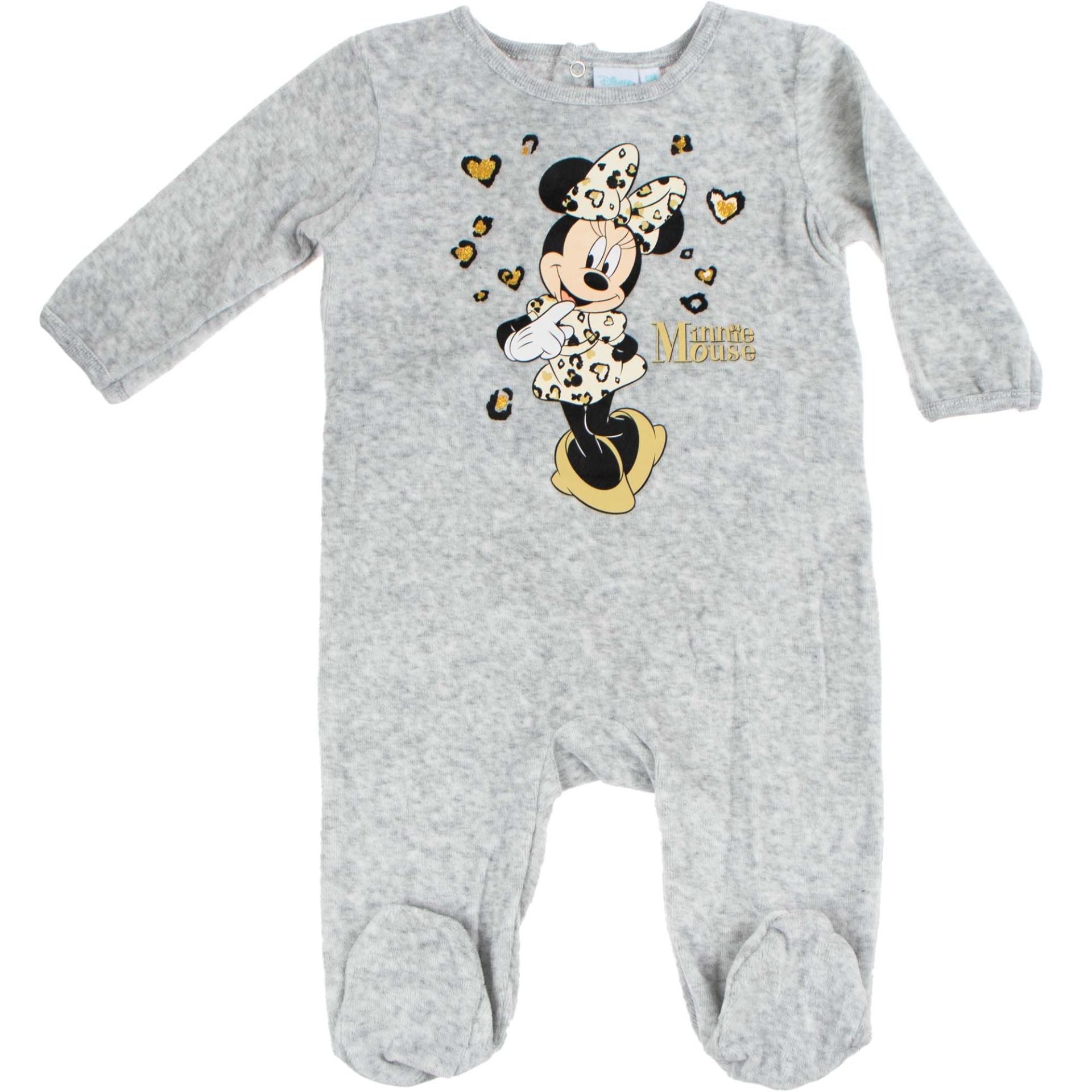 Minnie Baby Pyjamas - Wild Spirits - Grå / 6 Måneder - Pyjamas